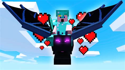 The dragon's health is 100 hearts, which means it would have to be hit over. TAMING THE ENDER DRAGON! (Minecraft #5) - YouTube