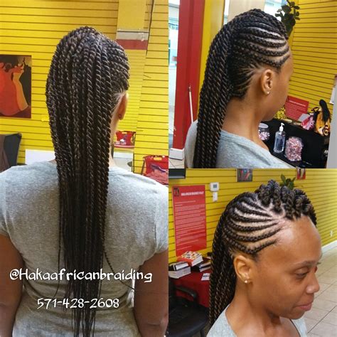 Stylish Cornrows Mohawk Style - Call Now!