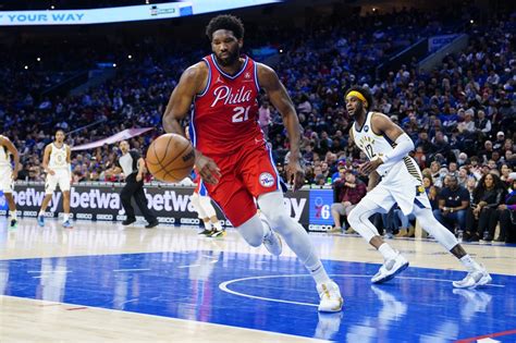 Joel Embiid Sixers Bounce Back With Dominant Win Vs Pacers Sports Illustrated Philadelphia