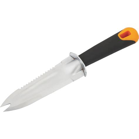 Fiskars Big Grip Garden Knife Orange And Black 1pc 370790 1002