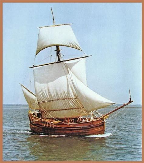 17th Century Merchant Ship Replica Charles Towne Landing Virginia