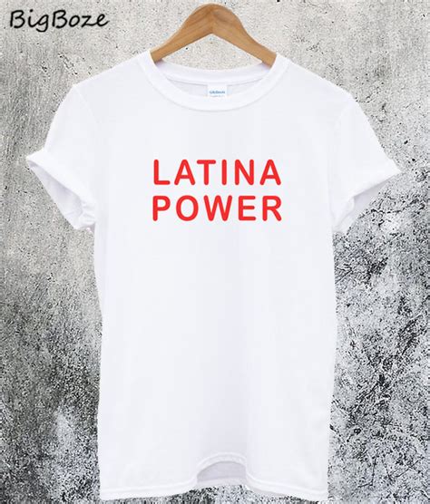 latina power t shirt