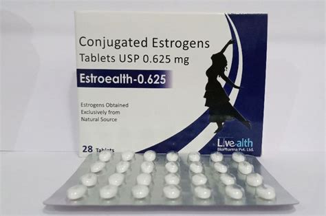 Conjugated Estrogen Tablet 0625mg By Livealth Biopharma Pvt Ltd