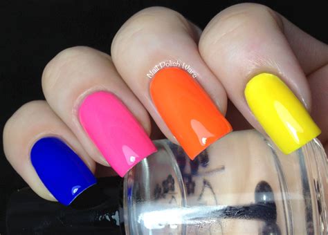 Nail Polish Wars Opi Neon Revolution Swatch And Review