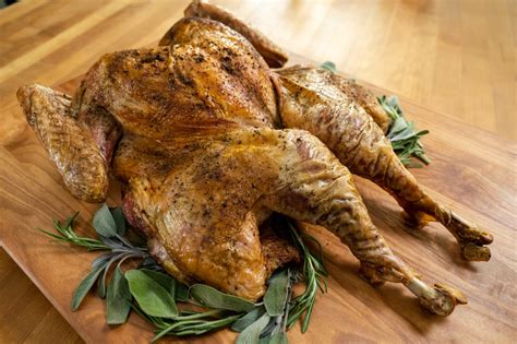 Spatchcocked Roast Turkey Recipe Alton Brown