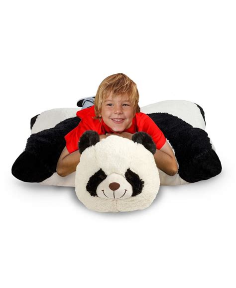 Pillow Pets Signature Comfy Panda Jumboz Stuffed Animal Plush Toy Macys