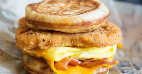 Made with the fast food chain's pancake buns filled with syrup and a fried mcdonald's recently made breakfast available all day, albeit with a smaller selection. McDonald's Testing New Chicken McGriddle - Thrillist