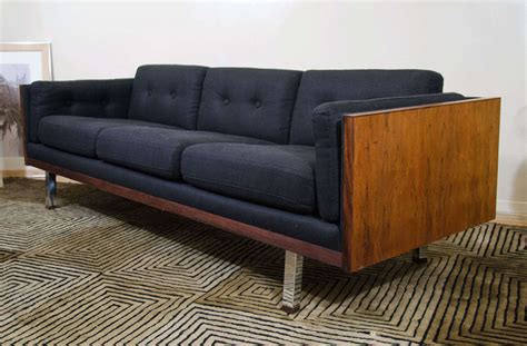Silk and durable blend fabrics are complemented by a. A Mid Century Danish Sofa by Jydsk Mobelvaerk at 1stdibs