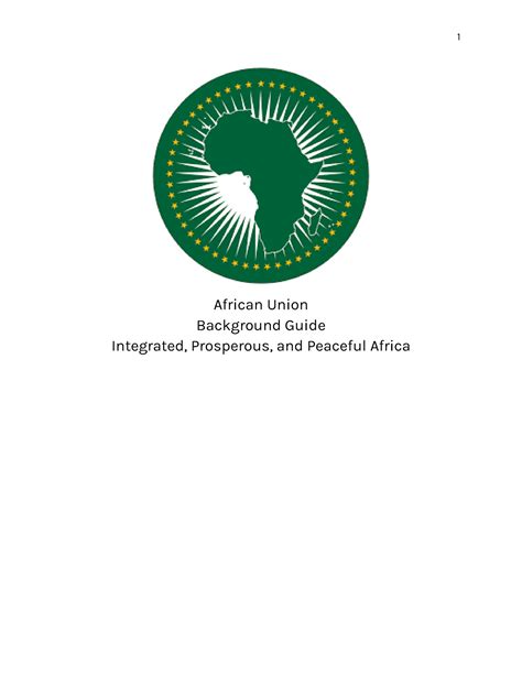 Africanunionbackgroundguide Munchxxiv African Union Background