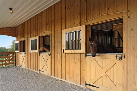 7 Cool Features For Your Horses Stall Door Quarry View Construction