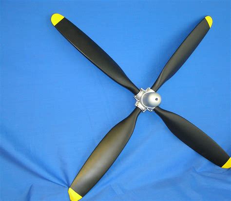 Hamilton Standard Scale Static Propeller 4 Blade Non Painted