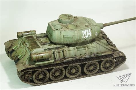 Soviet Tank Tiger Ii T 34 Model Tanks Military Modelling War