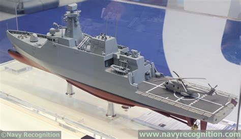 The ceremony was attended, among others, by brig. Navantia showcased its AVANTE 1800 "combatant version ...