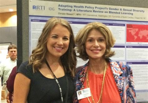 hb alumna presents research at rti poster exhibit unc gillings school of global public health