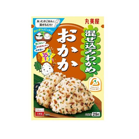 Marumiya Mazekomi Wakame Okaka Dried Bonita Furikake Rice Sprinkles 29g