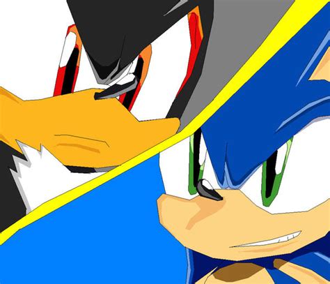 Sonic Vs Shadow By Ss2sonic On Deviantart