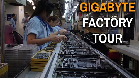 How Its Made Gigabyte Taipei Factory Tour Computex 2018 Youtube