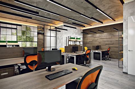 Loft Interior Office Design In Saint Petersburg On Behance