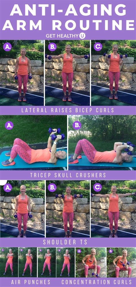 Your Anti Aging Arm Workout No Push Ups Or Planks Arm Workout