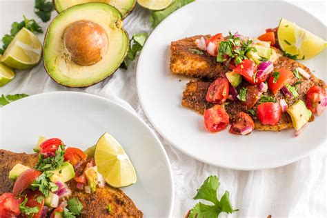 How do you know when fish is done cooking? Blackened Cajun Tilapia with Avocado and Tomato Salsa ...