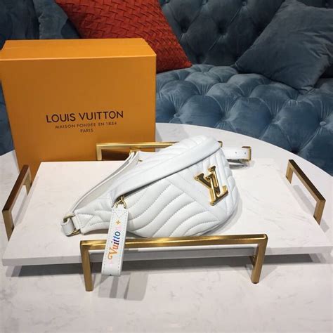 Louis Vuitton New Wave Bum Bag 30cm Calfskin Leather Springsummer 2019