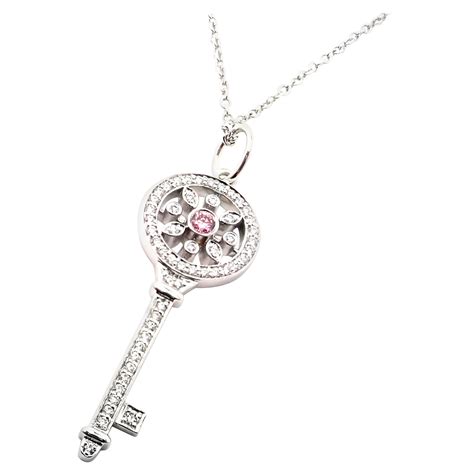 Tiffany And Co Keys Ruby Diamond Enchant Dragonfly Pendant In Platinum