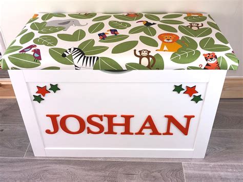 Large Toy Box Large Personalised Toy Box Wooden Toy Box Etsy In 2020