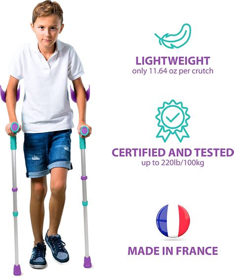 Buy Ortonyx Kids Walking Forearm Crutches 1 Pair Good For Children