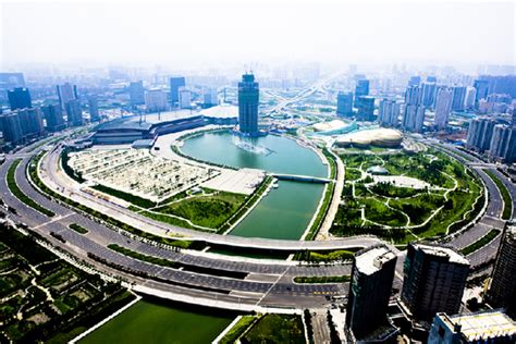 Zhengdong New District A Rapidly Developing Area Cn