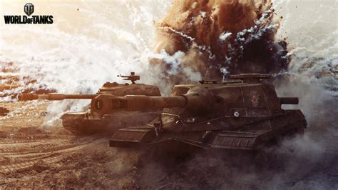 World Of Tanks Tanks Object 268 And St 1 Games Military Wallpaper