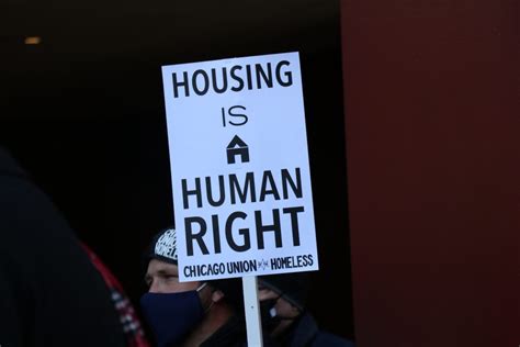 ‘homeless Not Helpless Chicago Union Of The Homeless Protest Demands