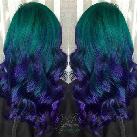 41 Bold And Beautiful Blue Ombre Hair Color Ideas With