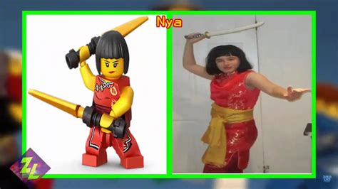 Lego Ninjago Real Life Characters Voice Actors 2018 Youtube