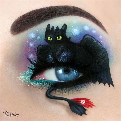 Artist Creates Magical Scenes Using Her Eyelids As A Canvas 40 Pics