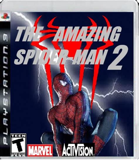 The Amazing Spider Man 2 V02 Playstation 3 Box Art Cover By