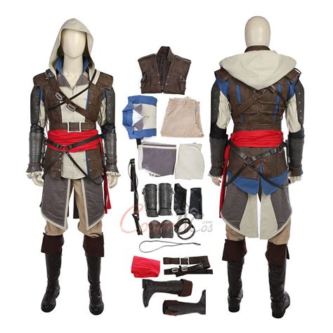Item Numbergmasc002 Edward Kenway Costume Assassins Creed Iv Black