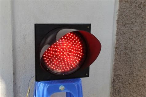 Red Led Traffic Signal Lights Trafitronics India Pvt Ltd Pune