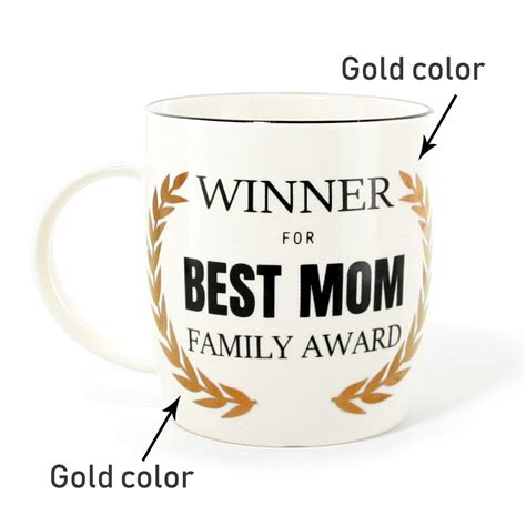 Cement your spot as mom's favorite kid with an exceptional present. Janazala Best Mom and Dad Coffee Mugs Winners Funny Gift ...