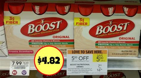 New Boost Coupon For The Publix Sale Stock Up