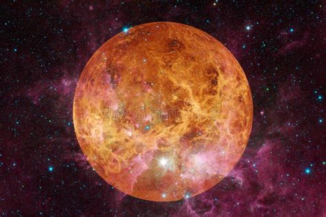 Planet Venus Solar System Elements Of This Image Furnished By Nasa Stock Image Image Of