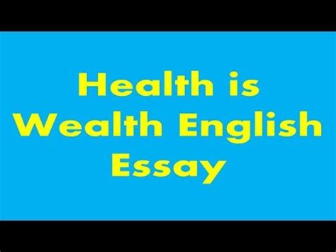 Example Of Healthy Lifestyle Essay