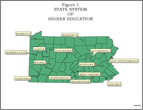 Map Of Pennsylvania Colleges