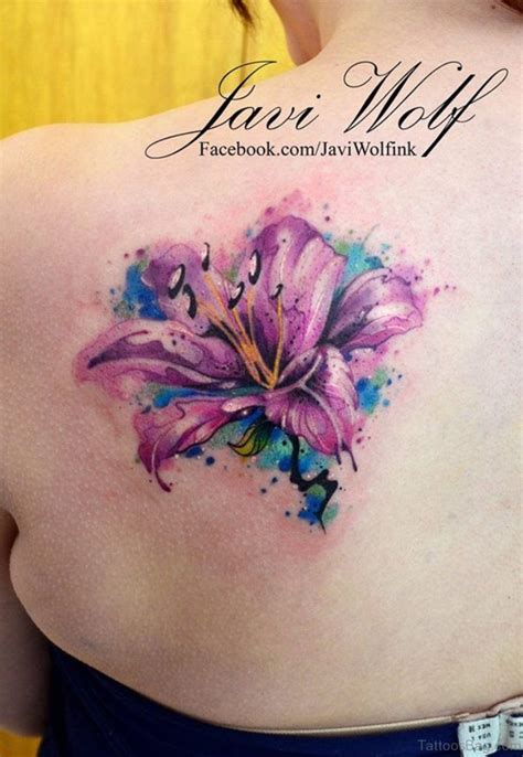 80 Attractive Lily Tattoos