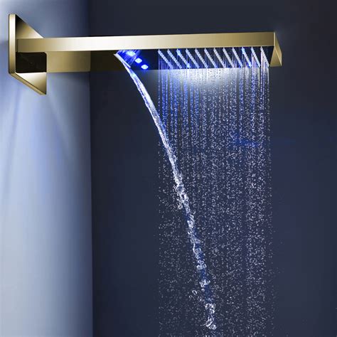 Premium High Pressure Rainfall Waterfall Shower Heads Shop Best