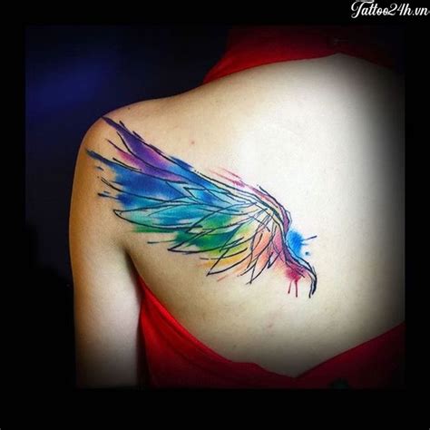 Hình xăm irezumi ý tưởng hình xăm hình xăm trên vai phác thảo hình xăm hình xăm cánh tay bản vẽ bút chì thiết kế hình xăm phát họa. Hình xăm đôi cánh, wings tattoo 116 | Rainbow tattoos ...