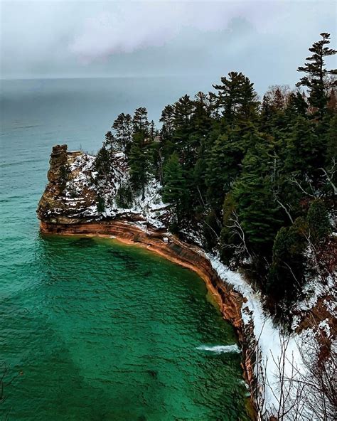 Pure Michigan On Instagram Fresh Snow Crisp Air Evergreens And