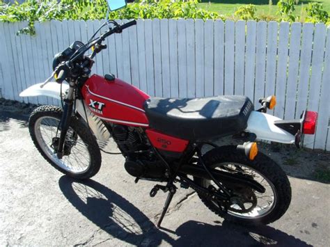 This opens in a new window. Yamaha XT250 1981 enduro in good condition,runs for sale ...