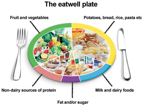 Eatwell Plate Label Live Life Well