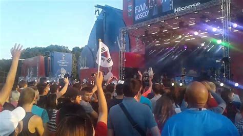 the moscow fan fest 2018 fifa world cup russia 1 youtube