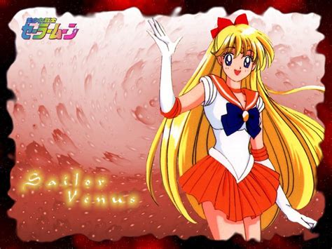Sailor Venus Sailor Moon Wallpaper 25379980 Fanpop